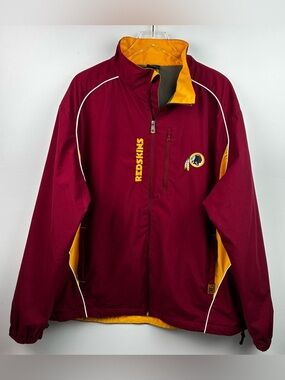 NFL Team Apparel Washington Redskins Windbreaker Jacket
